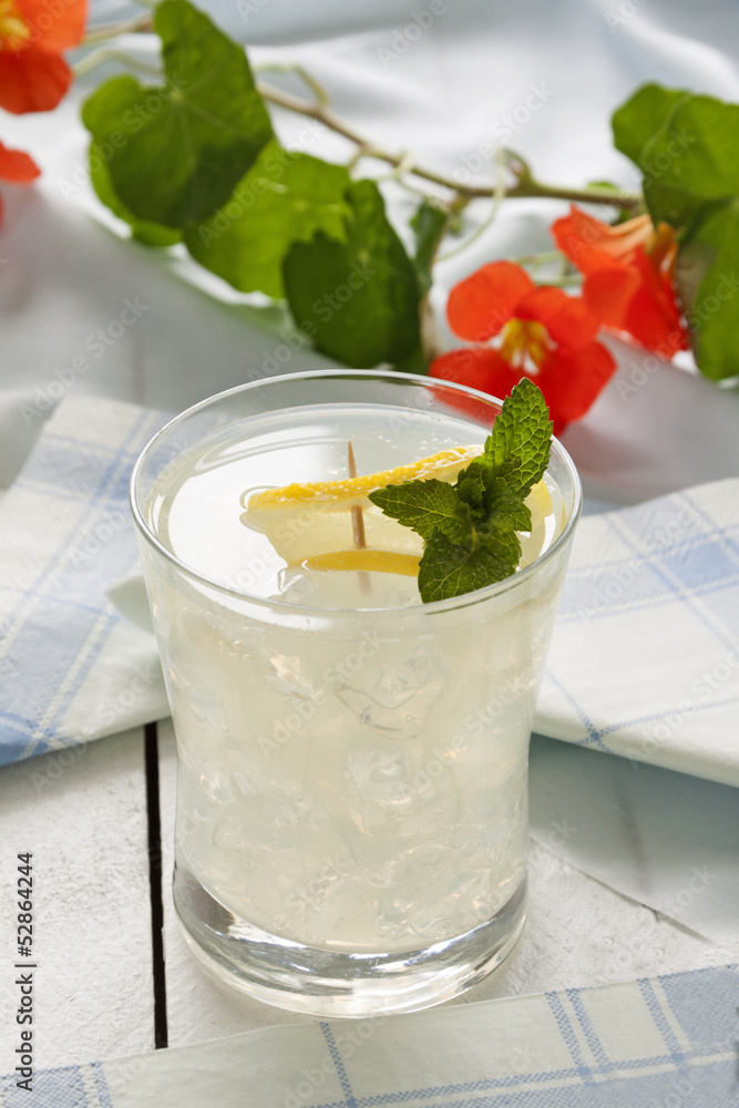 Iced Lemon Drink Iced Lemon Drink
