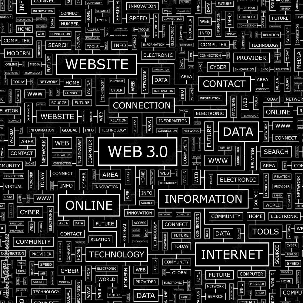 WEB 3 0. Word cloud concept illustration. WEB 3 0. Word cloud concept illustration.