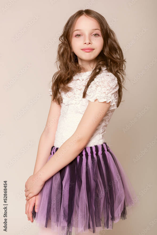 portrait of fashion beautiful girl portrait of fashion beautiful girl