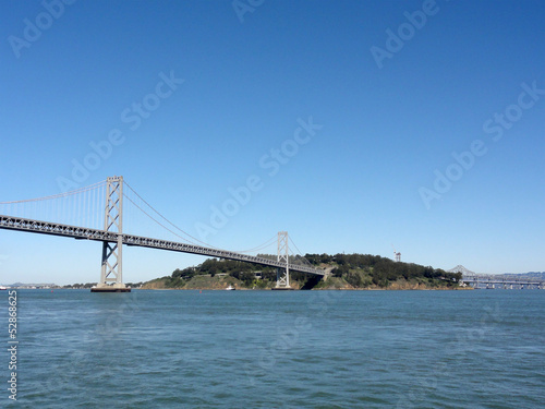 Bay Bridge, yerba buena island and the East Bay photo