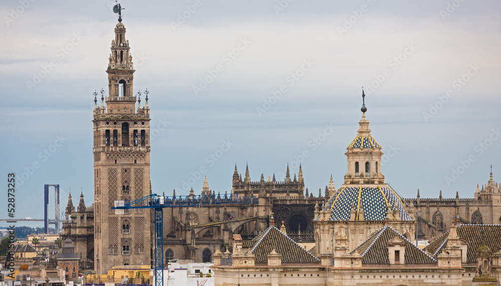 Naklejka premium Giralda of Seville