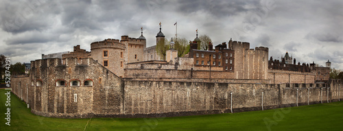 The Tower of London, the UK. The historic Royal Palace