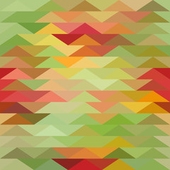 Crédence de cuisine Zigzag Fond triangulaire géométrique contemporain  © SvitDen