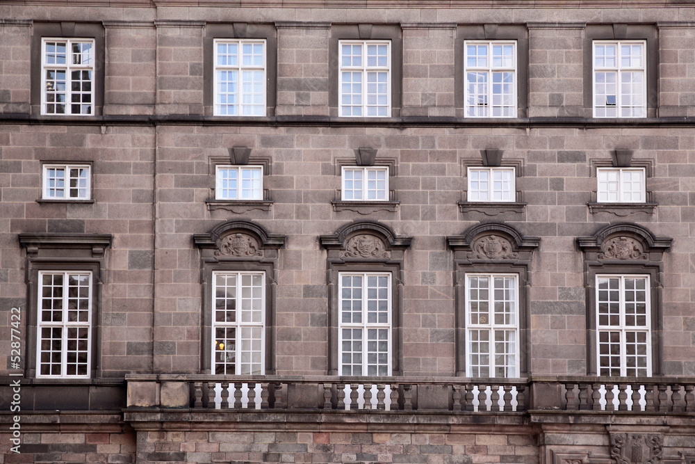 Fenster am Schloss Christiansborg