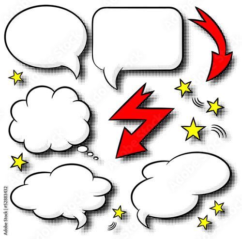 Comic Sprechblasen