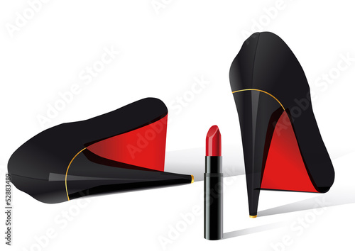 Chaussure_Femme__Rouge a levres