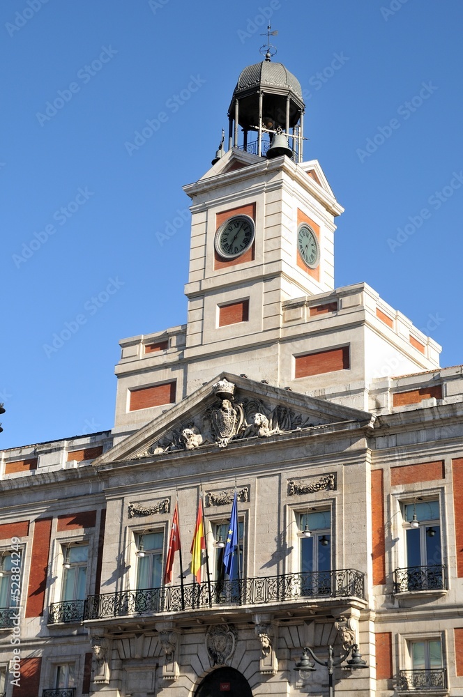 Reloj de la puerta del Sol, Madrid