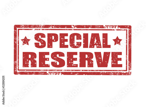 Special reserve stamp