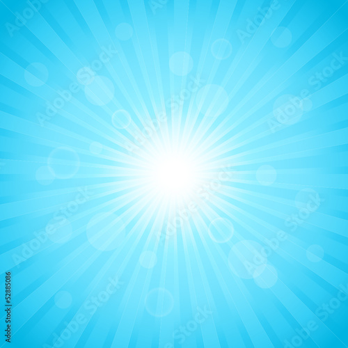 Sunshine Sky Background