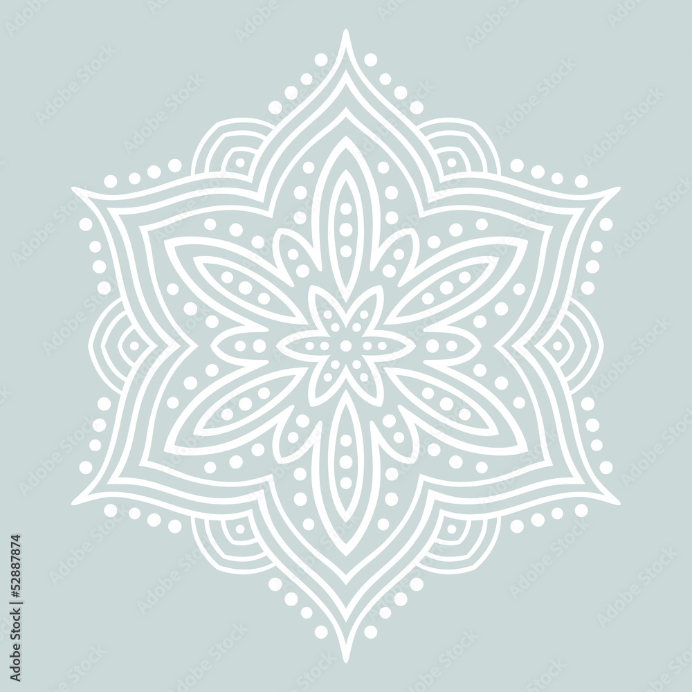 Stylized flower Stylized flower