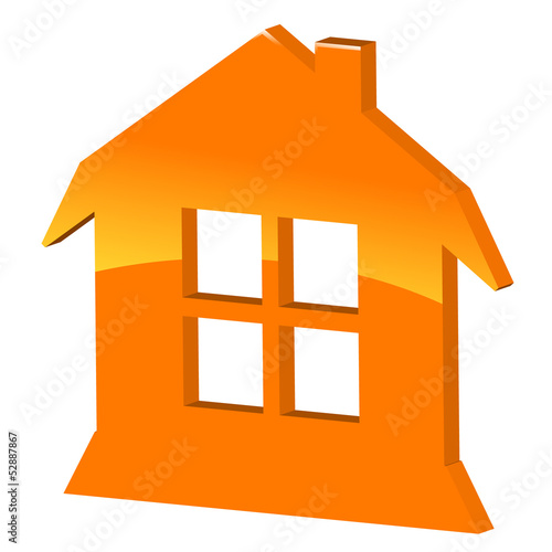 3d symbol home