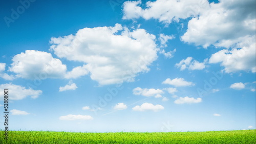 summer landscape time lapse