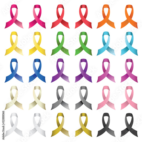 Social Awareness Ribbons