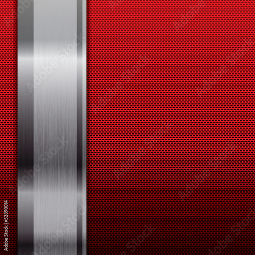 Abstract metallic grid background