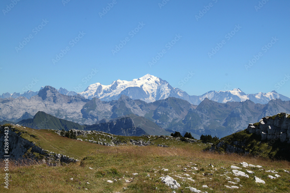 Fototapeta premium Mont-Blanc