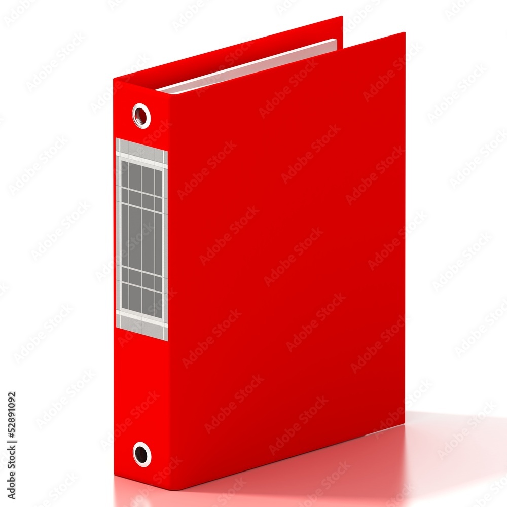 File, Folder, isolated on white in 3-d visualization File, Folder, isolated on white in 3-d visualization