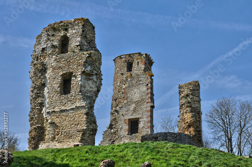 France, the castle of Montfort l Amaury photo