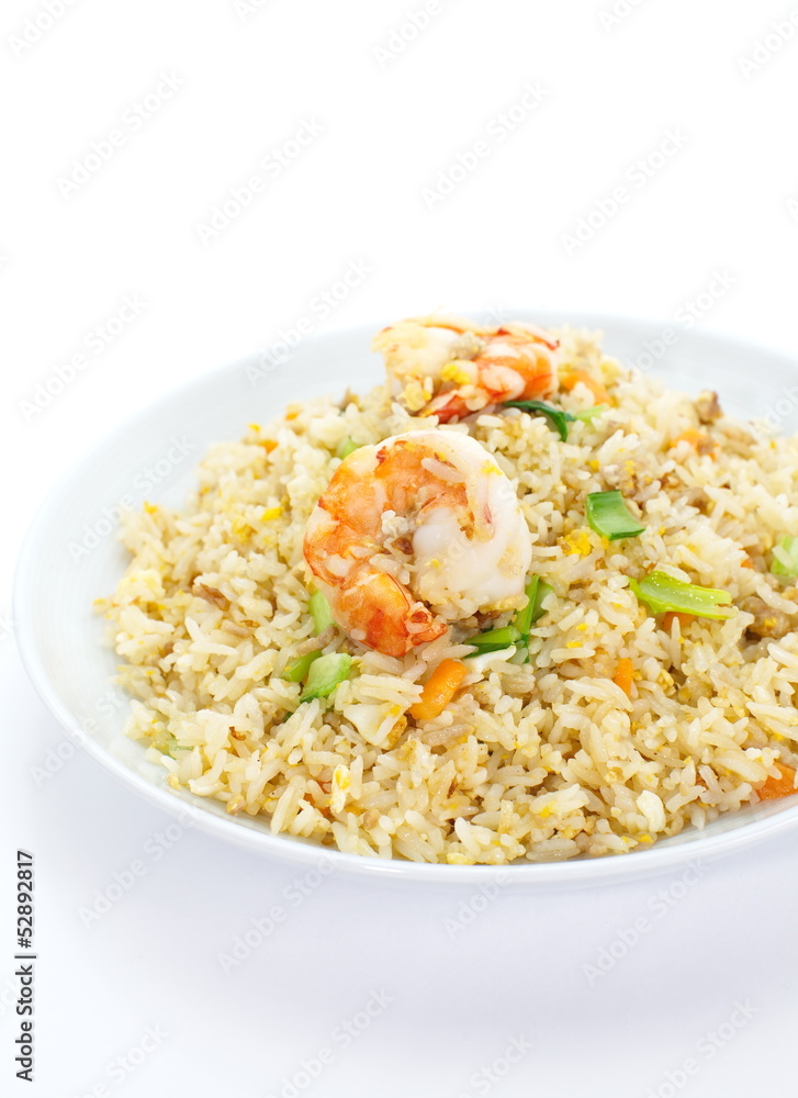 Shrimp fried rice