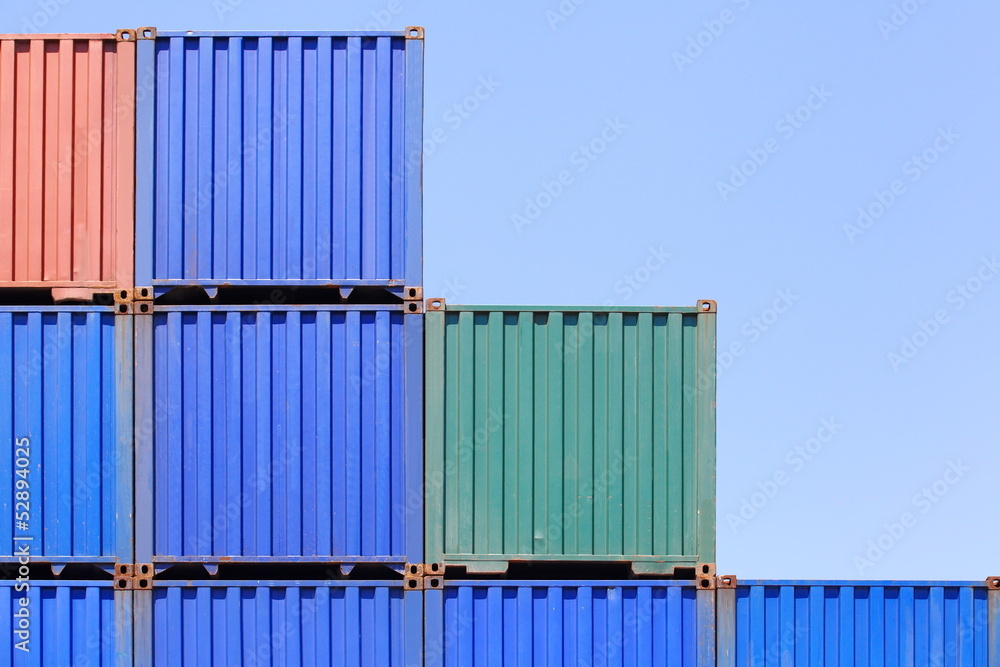 Fototapeta premium Containers shipping