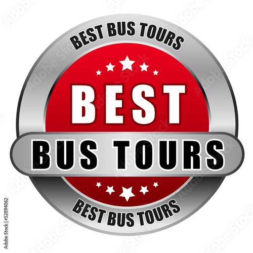 5 Star Button rot BEST BUS TOURS