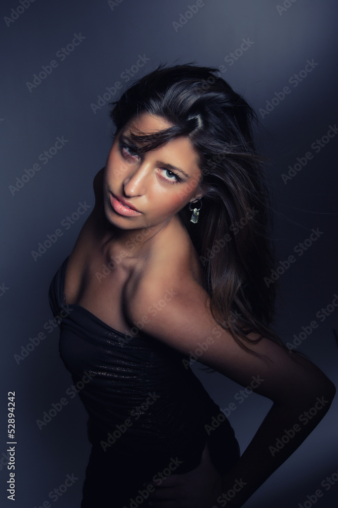 Portrait of a beautiful young sexy woman Portrait of a beautiful young sexy woman