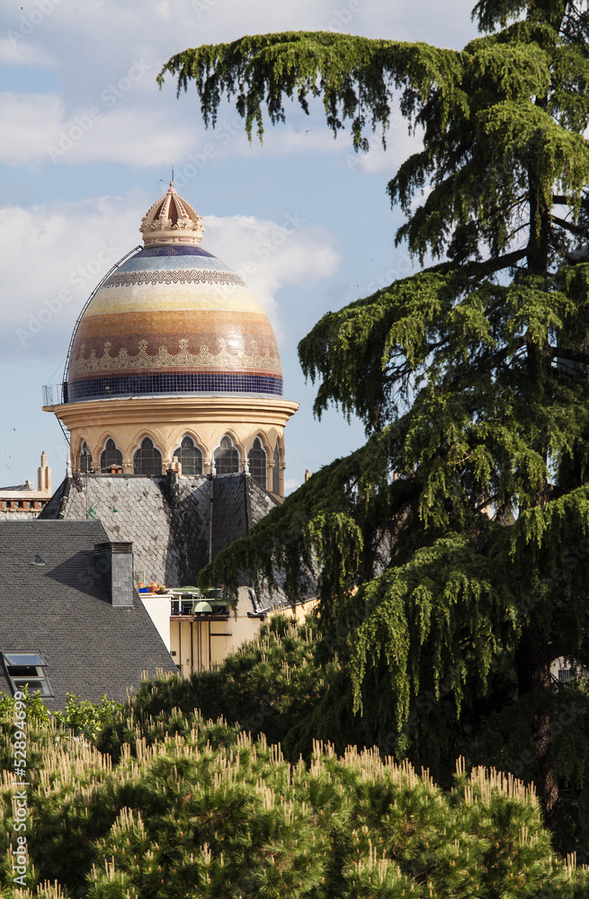 Fototapeta premium Colourful Dome at Madrid