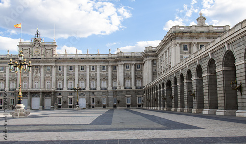 Royal palace at Madrid  Spain
