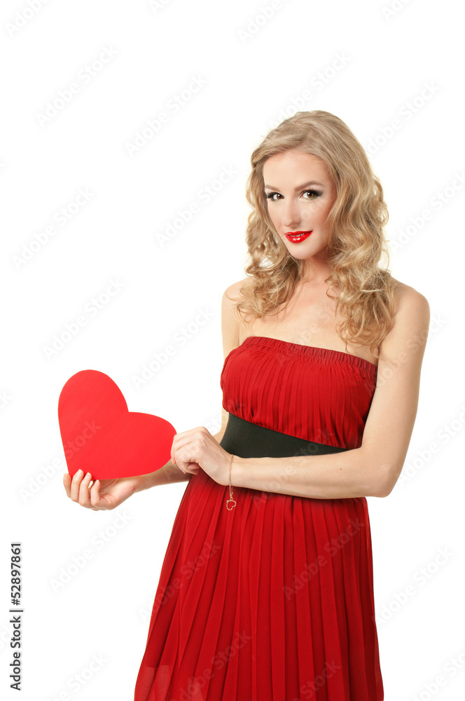 Girl with heart Girl with heart