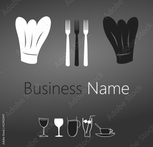 logo restaurant, snack et bar