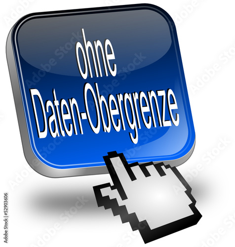 ohne Daten-Obergrenze Button mit Cursor