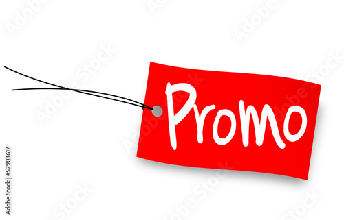 Etiquette "promo"