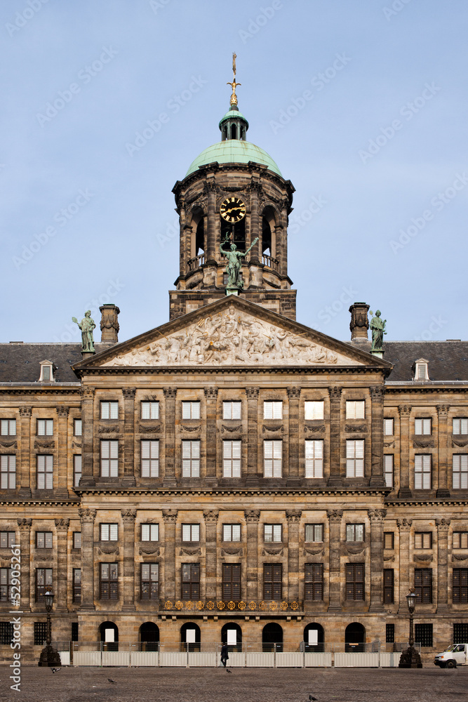 Royal Palace in Amsterdam