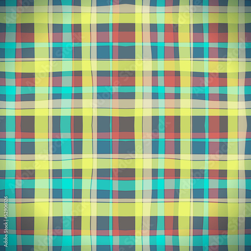 Abstract Scottish Plaid