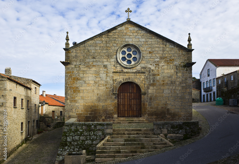Obraz premium Igreja Matriz ou de São Salvador. Monsanto.