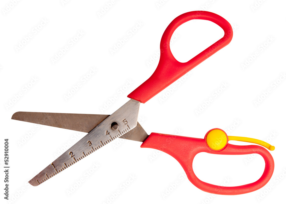 Red scissors Red scissors