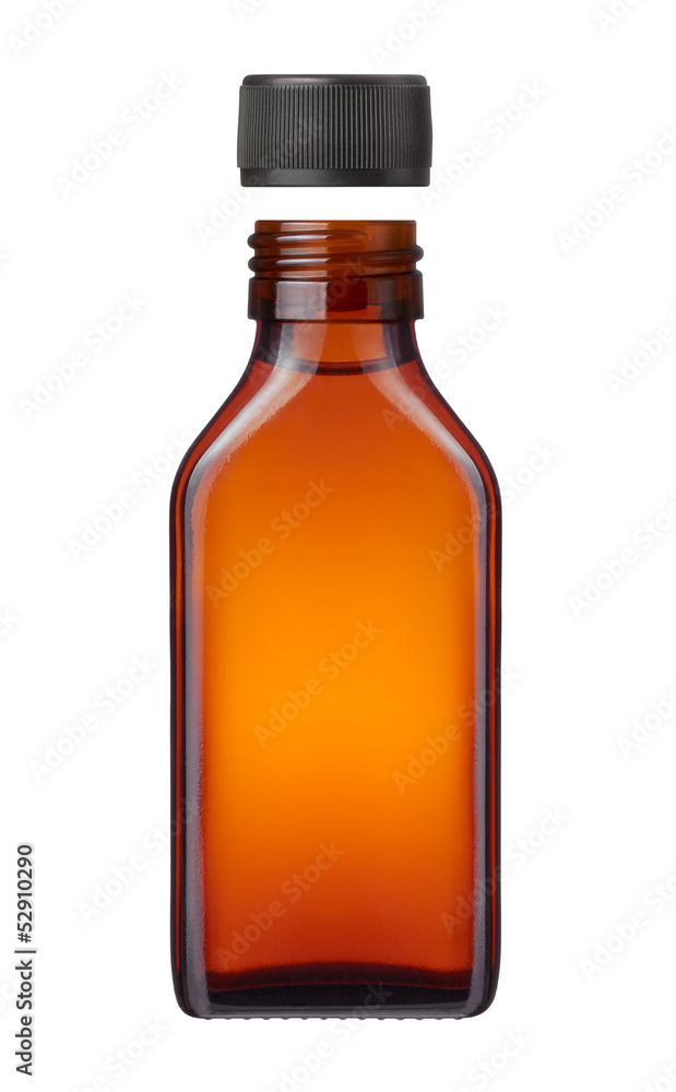 medicine bottle or cosmetic product on white background medicine bottle or cosmetic product on white background