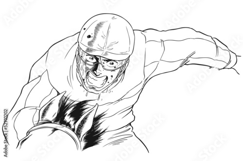 騎手・アップ