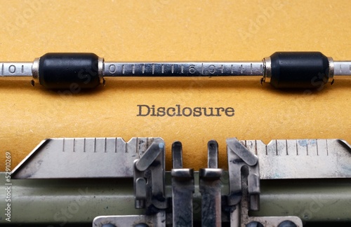 Tablou pe pânză Disclosure