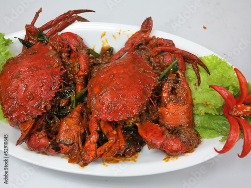 Crab with cashewnut