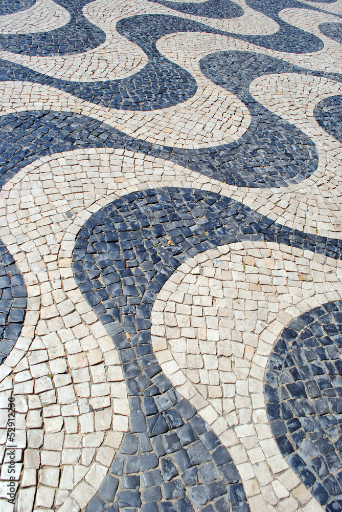 Typisches Pflaster in und um Lissabon Typisches Pflaster in und um Lissabon