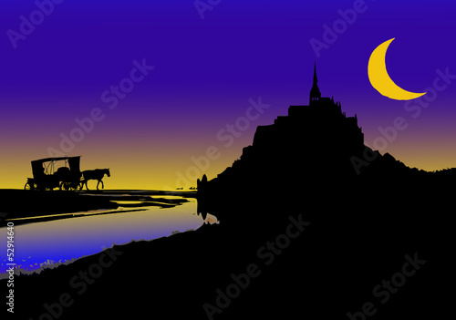 Favola a Mont Saint Michel