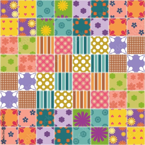 patchwork background