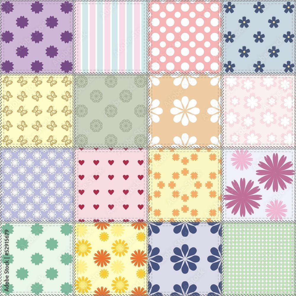 patchwork background