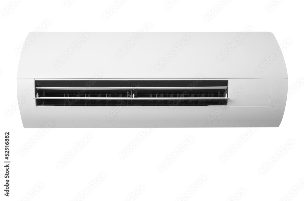 Hand with remote control directed on the air conditioning Hand with remote control directed on the air conditioning