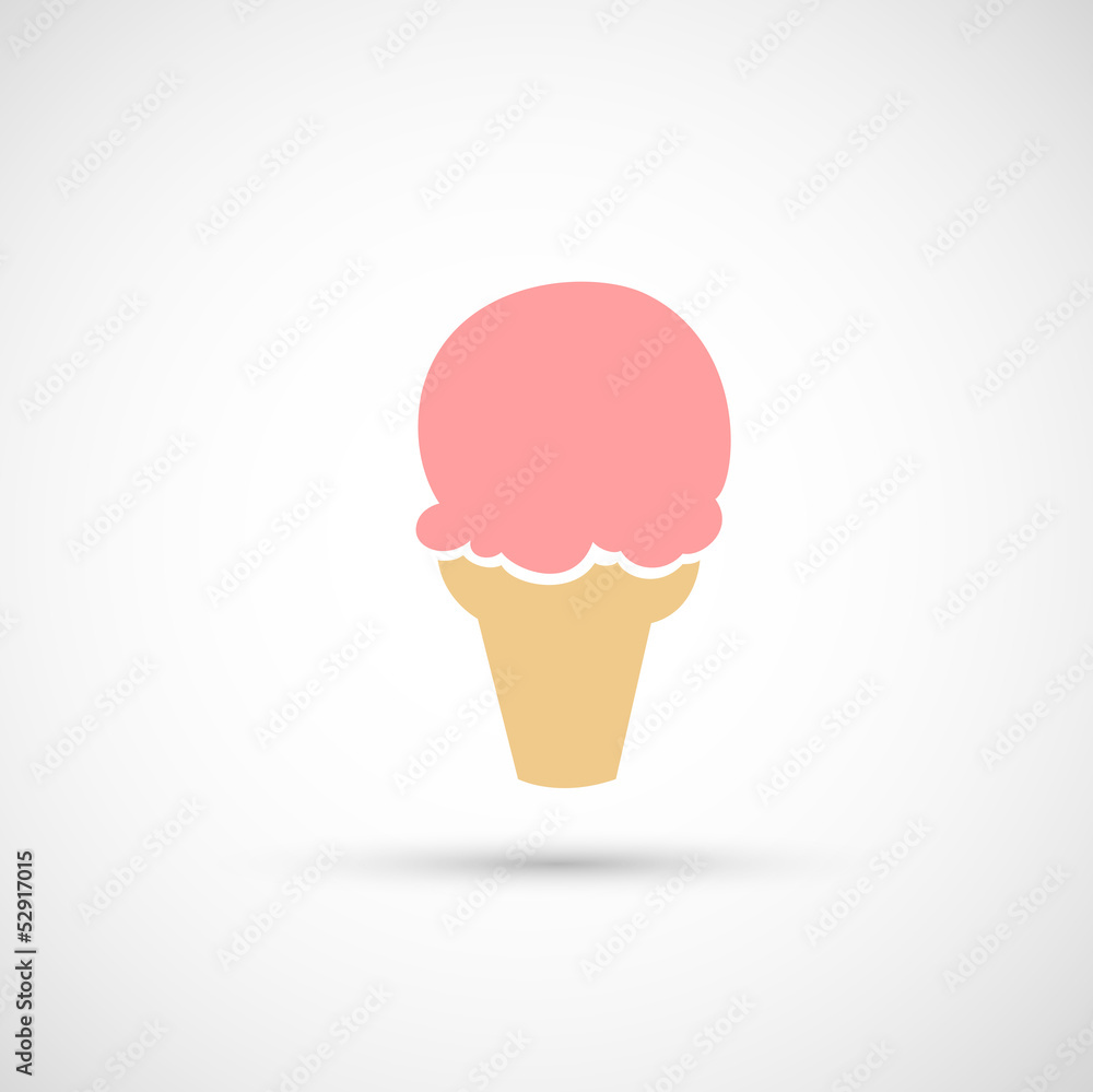 Ice Cream icon vector Ice Cream icon vector