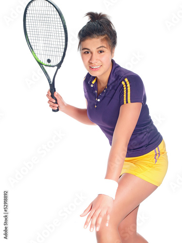 mädchen spielt tennis © Lucky Dragon