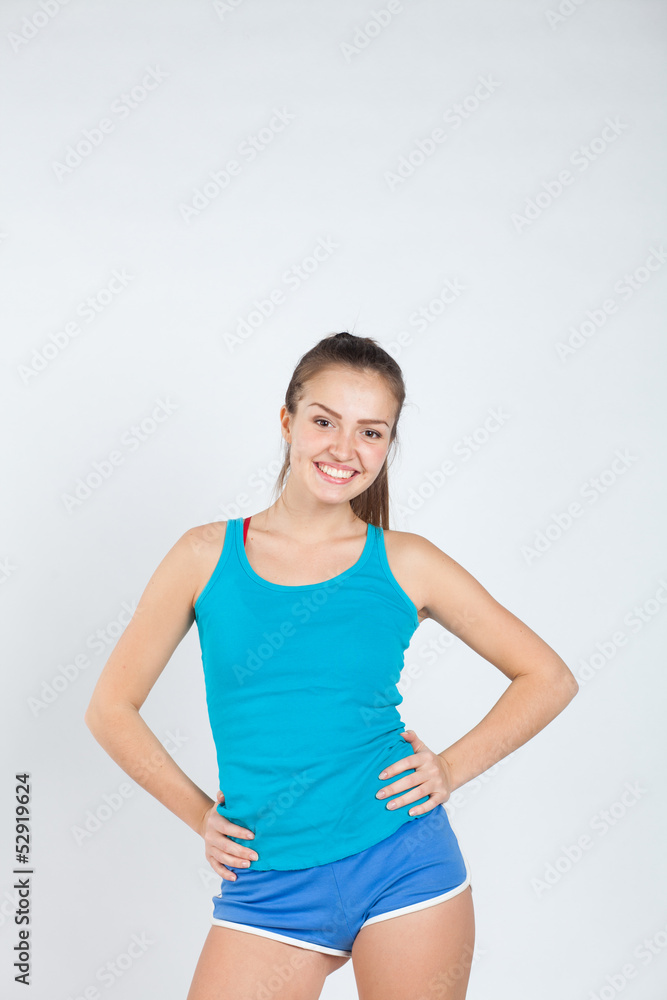 athletic girl athletic girl