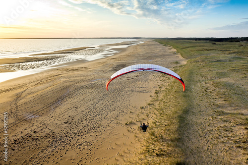 Paramoteur plage de Vendée photo