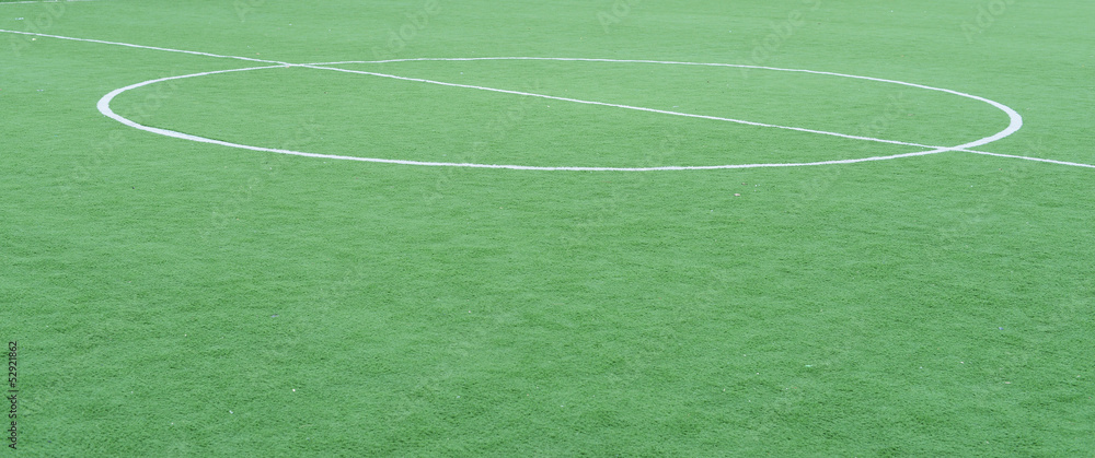 Obraz premium football field Center Circle