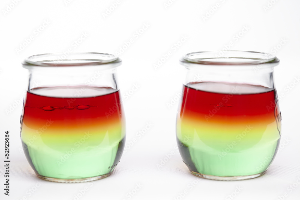 Ampelpudding aus Götterspeise Ampelpudding aus Götterspeise